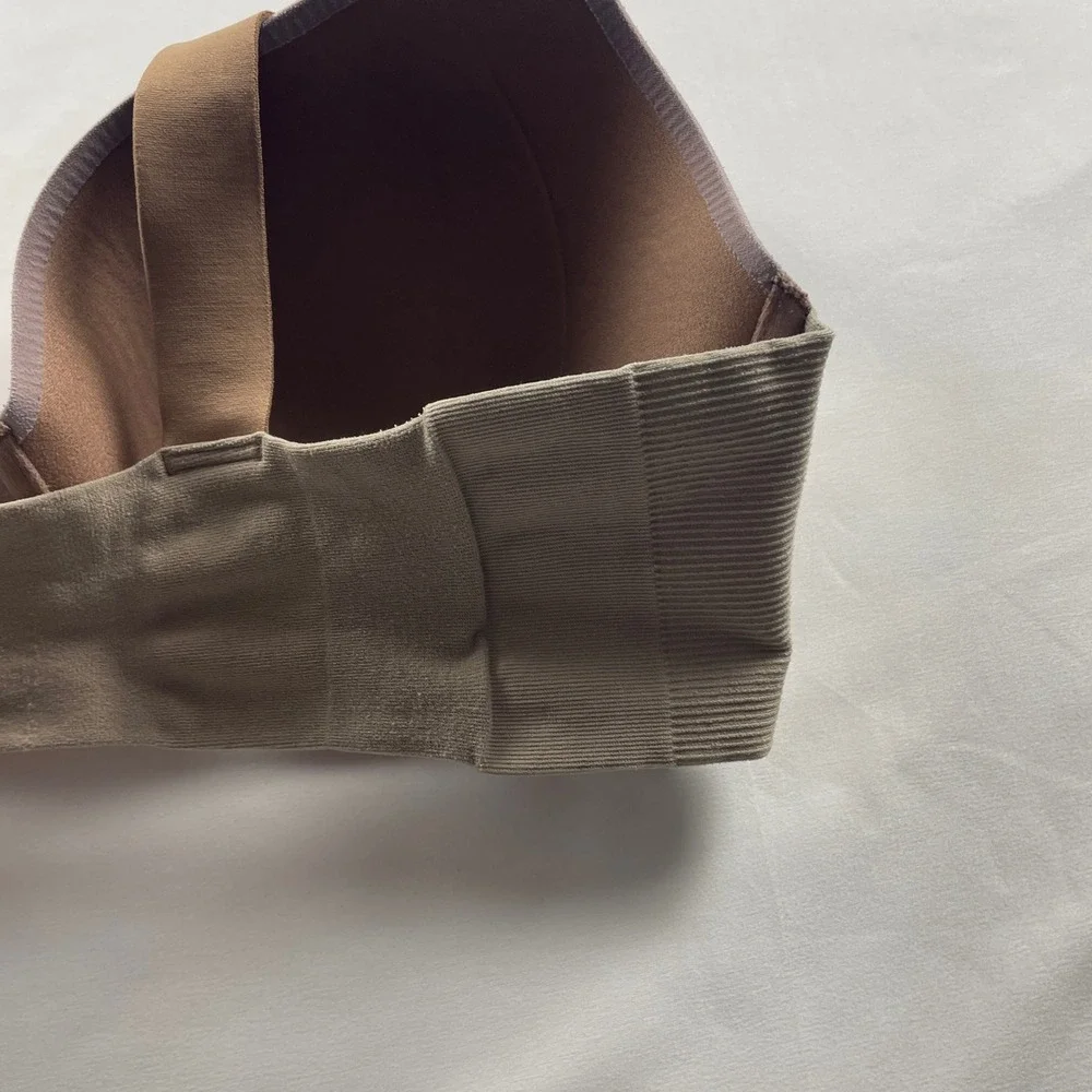 Spanx Bra-llelujah Full Coverage Front Closure Bra 38D Mauve Taupe 30011R